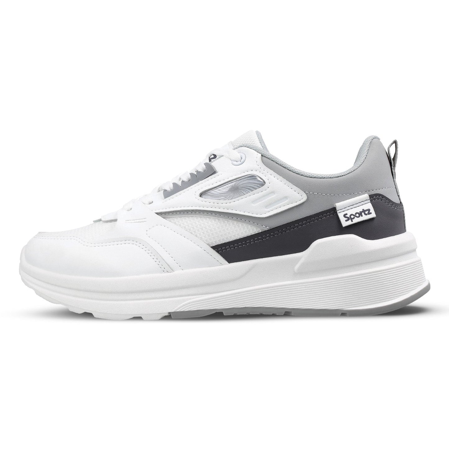 Men's Sports Sneakers - WY3496 White Grey