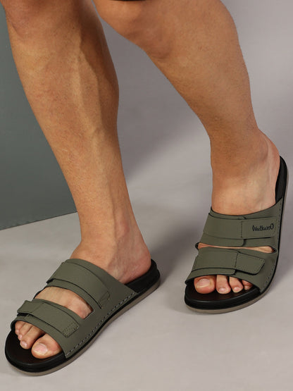 Men's Daily Wear Comfort Sandals - WE1347 Olive