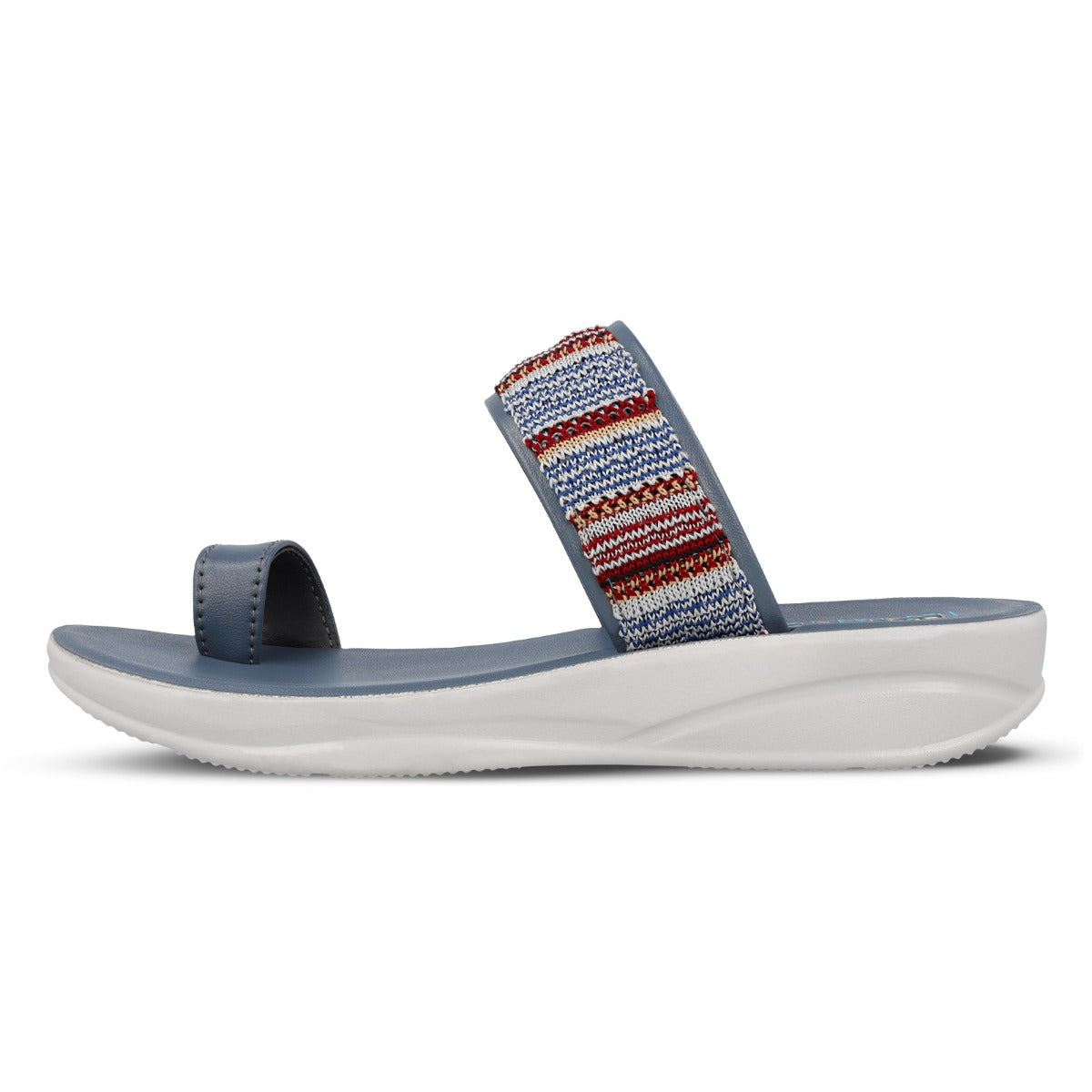 Walkaroo Womens Sandals - BT2347 Blue - Walkaroo Footwear