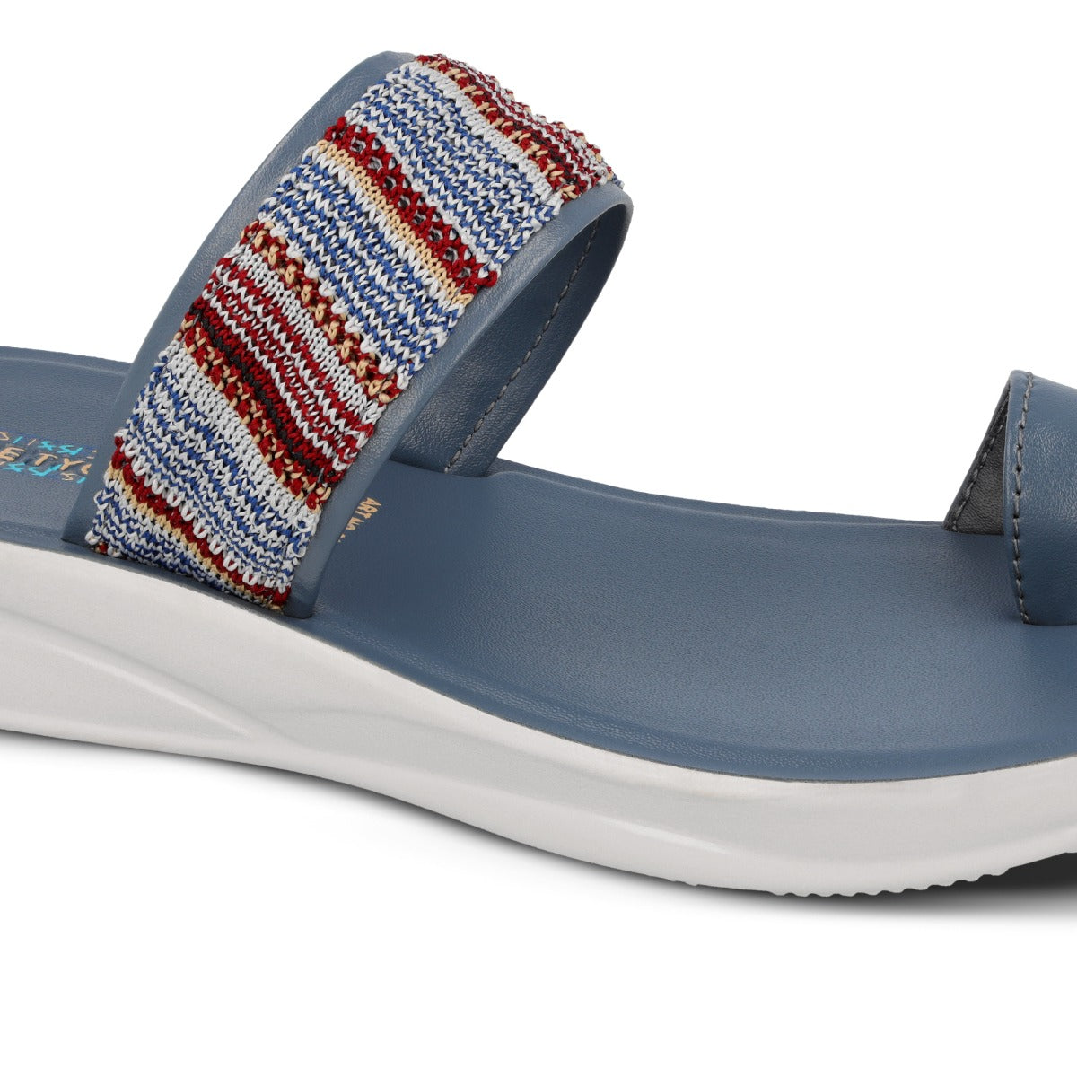 Walkaroo Womens Sandals - BT2347 Blue - Walkaroo Footwear