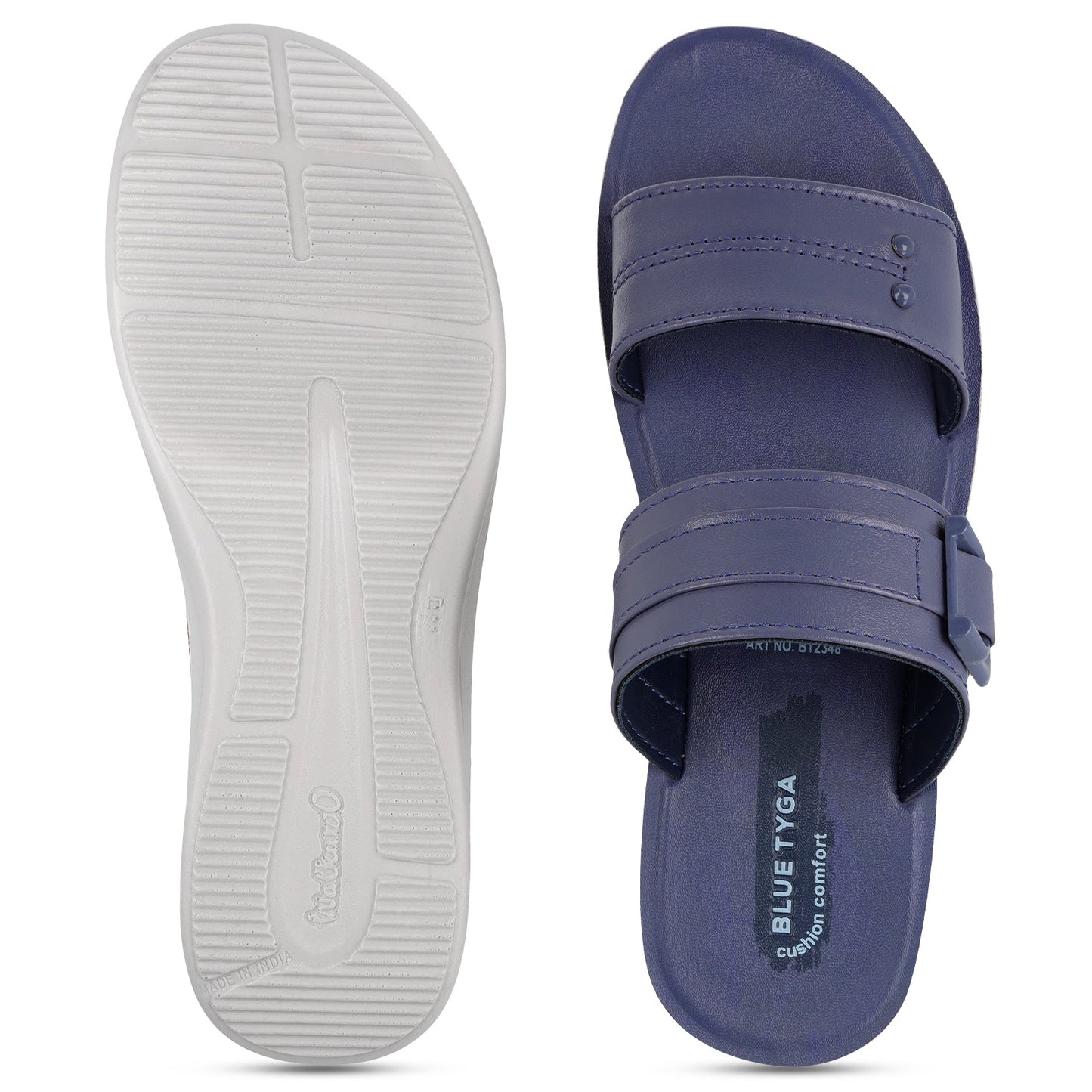 Walkaroo Womens Sandals - BT2348 Blue - Walkaroo Footwear