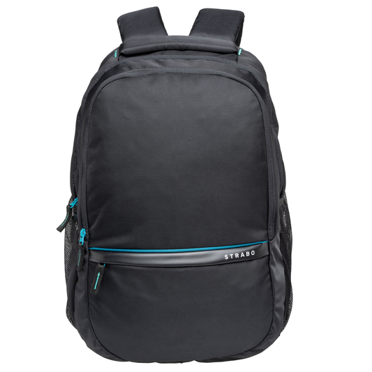 Strabo Nexa 15 inch Laptop Bag - Colour Black 32L Water Resistant - Strabo 