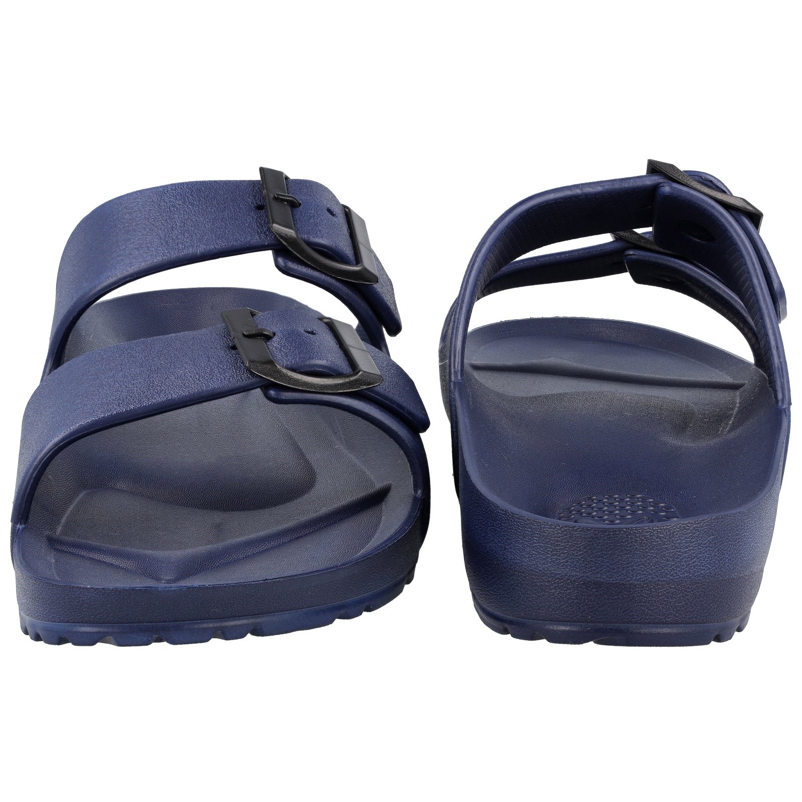 Walkaroo Men Slip On Slide Sandals - WC4808 Blue - Walkaroo Footwear