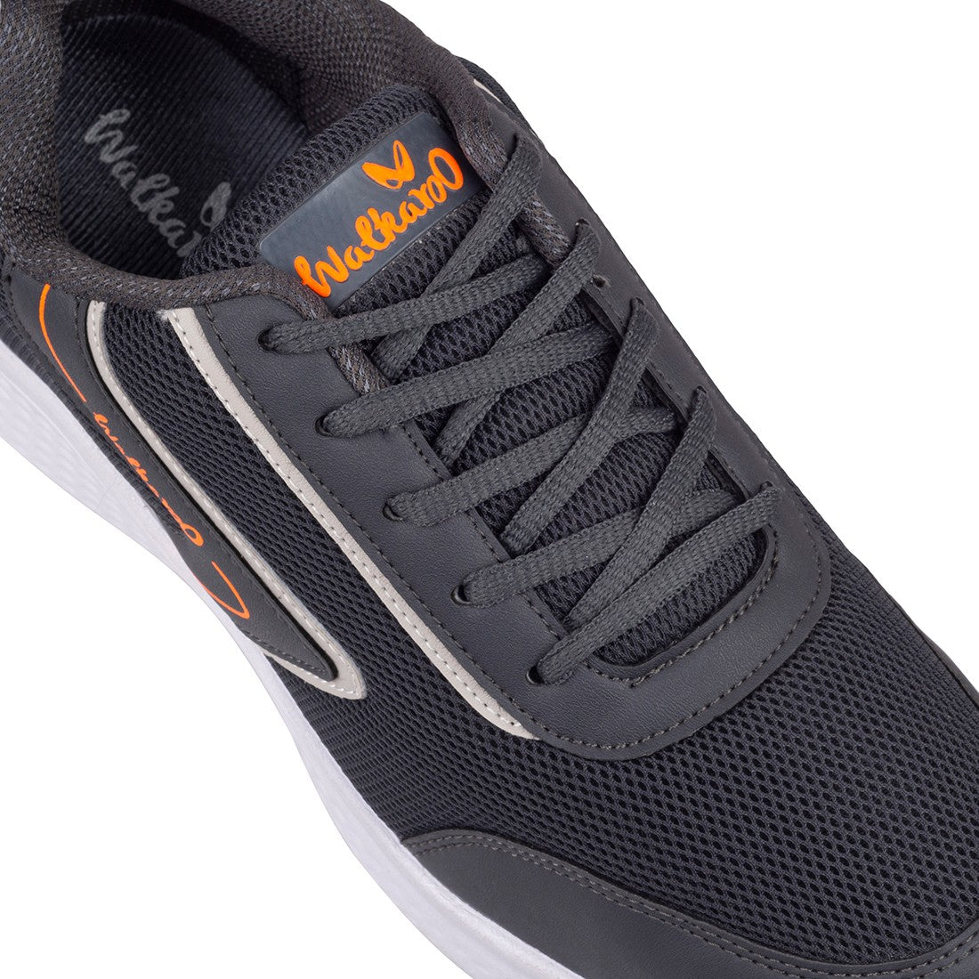 Walkaroo Men Lace-up Training Shoes - WS3040 Grey - Walkaroo Footwear