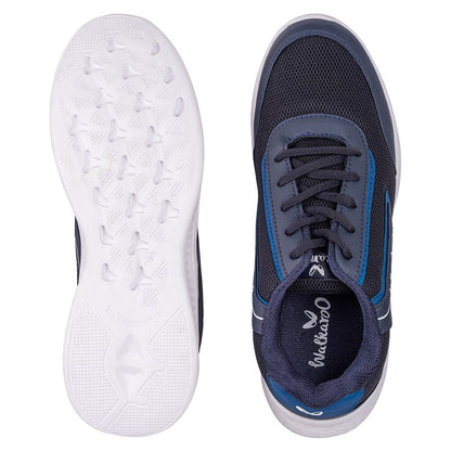 Walkaroo Men Lace-up Training Shoes - WS3040 Navy Blue - Walkaroo Footwear