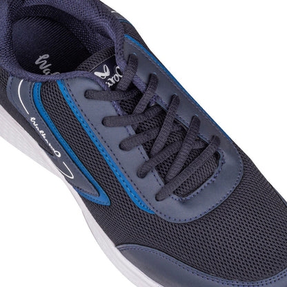 Walkaroo Men Lace-up Training Shoes - WS3040 Navy Blue - Walkaroo Footwear