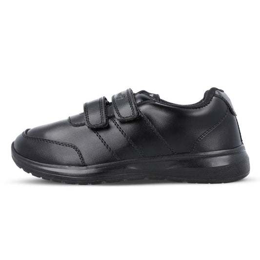 Walkaroo kids School Shoes -WV502 Black - Walkaroo Footwear