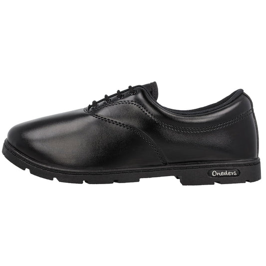 Walkaroo Kids School Shoes - WV522 Black - Walkaroo Footwear