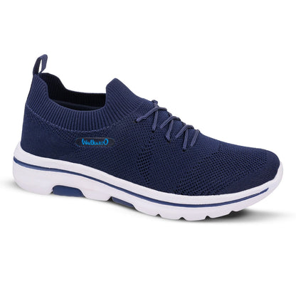 Walkaroo Womens Melange Sock Shoes - XS9830 Blue - Walkaroo Footwear